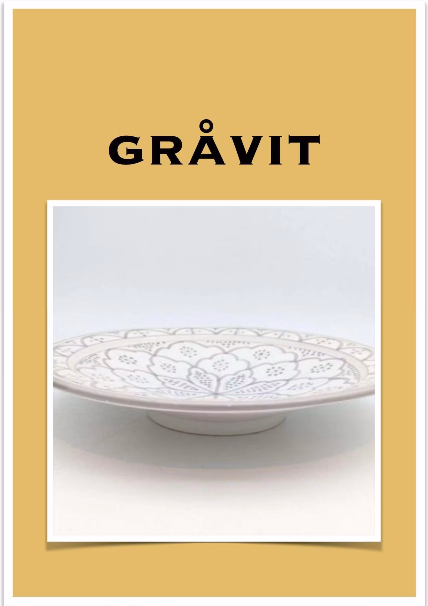 Gråvit - Butik Bohème