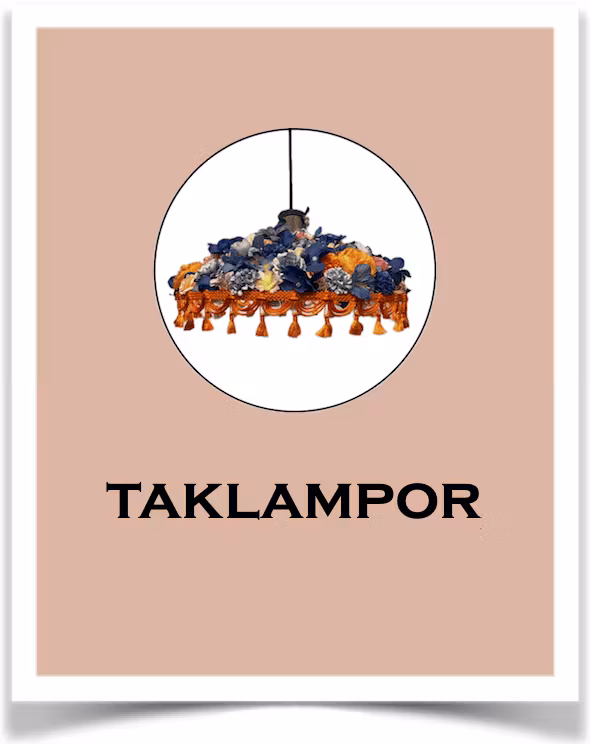 Taklampor - Butik Bohème