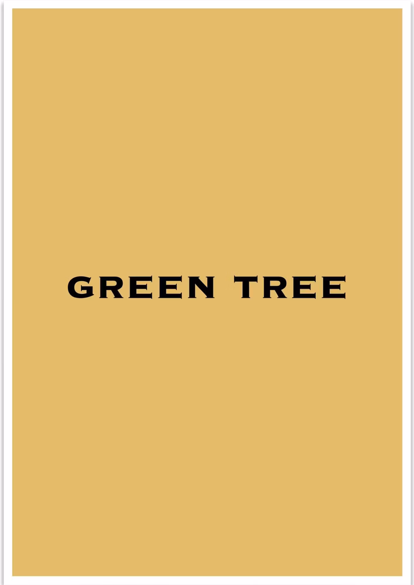Green Tree - Butik Bohème