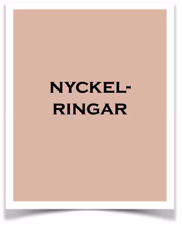 Nyckelringar - Butik Bohème