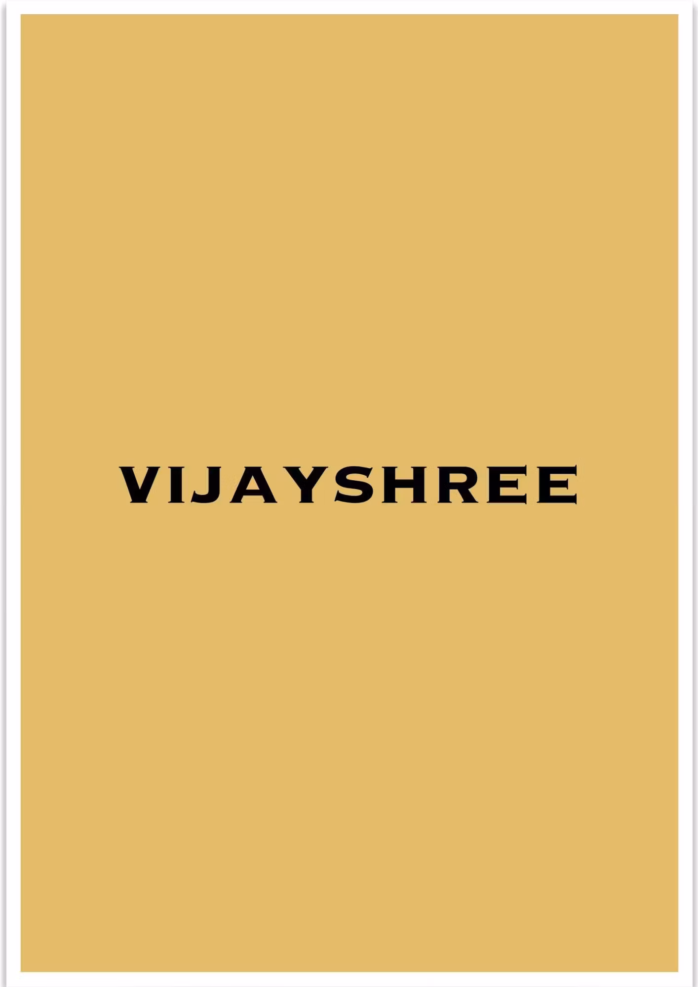 Vijayshree - Butik Bohème