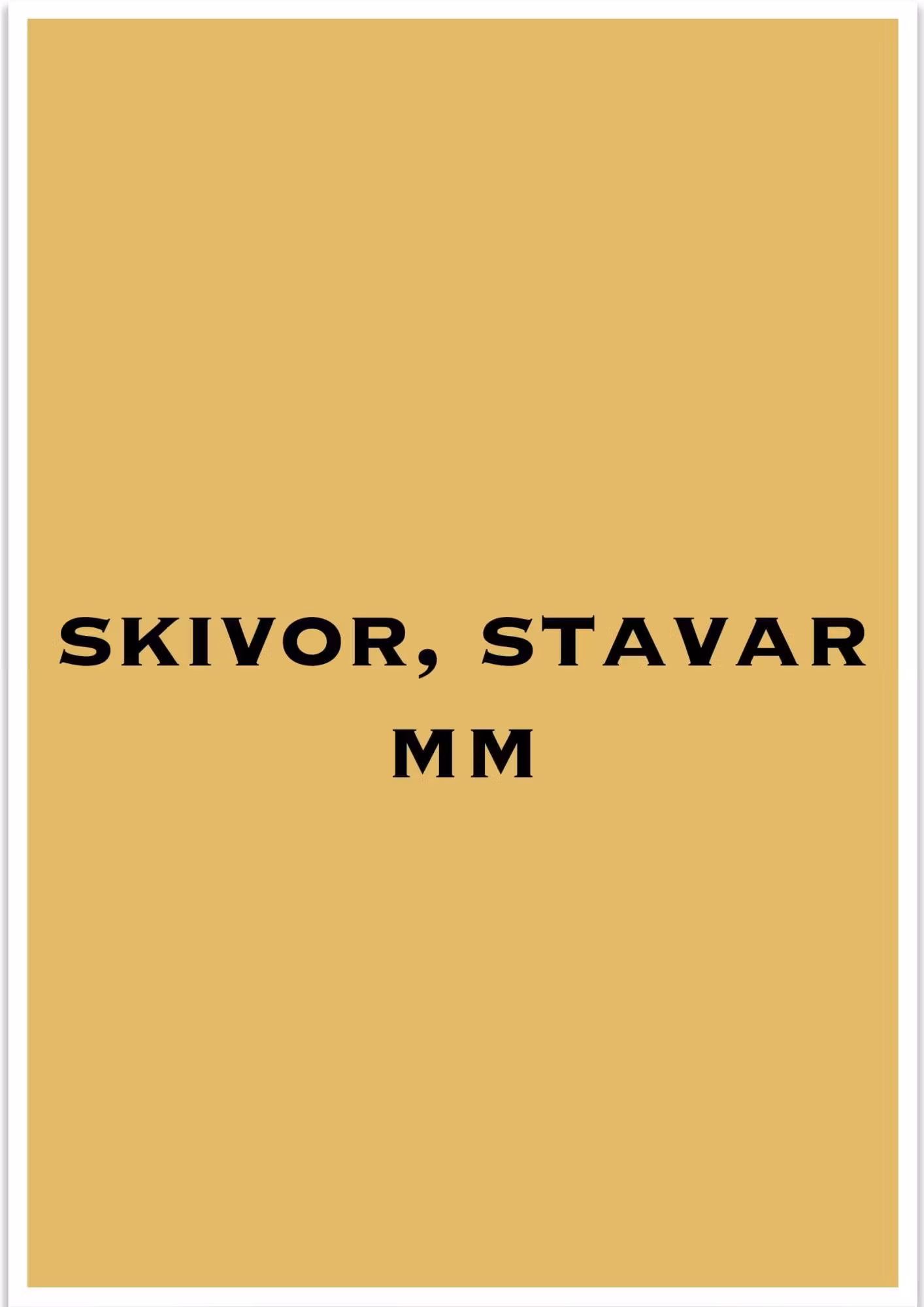 Skivor, stavar mm - Butik Bohème