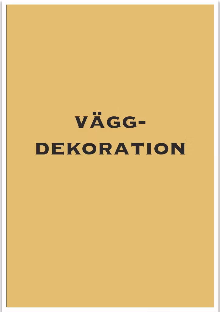 Väggdekoration - Butik Bohème