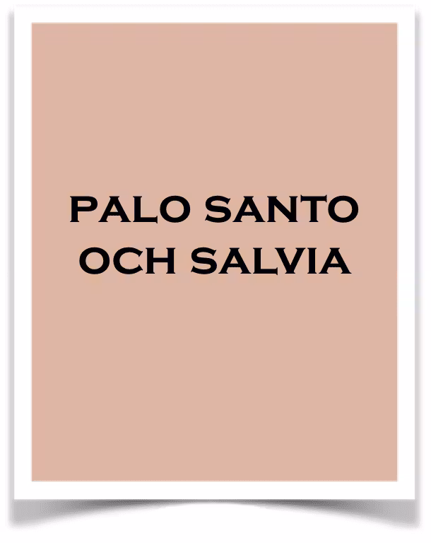 Palo Santo och Salvia - Butik Bohème