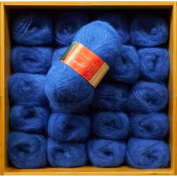 Mayafil - Kardad Ull, Koboltblå