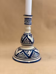 Ljusstake Blå