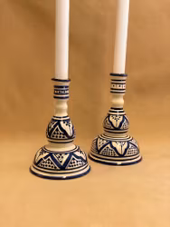 Ljusstake Blå