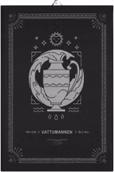 Handduk Vattumannen