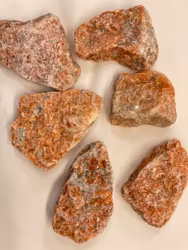 Kalcit Orange, rå