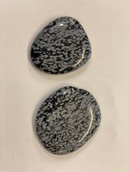 Obsidian Snöflinga Handsten
