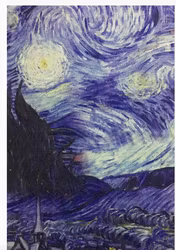 Halsduk Van Gogh - Starry Night