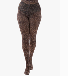 Strumpbyxa - Leopard Print