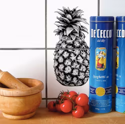 Kakeldekor Ananas