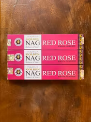 Golden Nag Red Rose