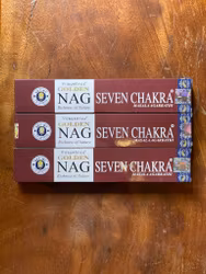 Golden Nag Seven Chakra