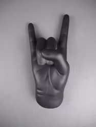 Hand på vägg