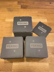 Glasunderlägg Peking