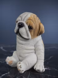 Sittande hund