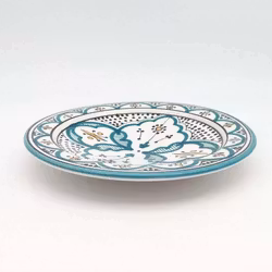 Assiette 20cm, Klassisk Turkos