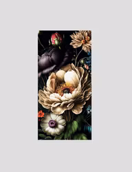 Kakeldekor Blommor 2-pack