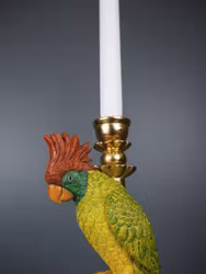 Ljusstake Papegoja