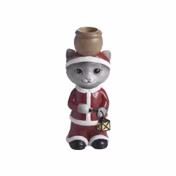 Ljusstake Katt, Tomte
