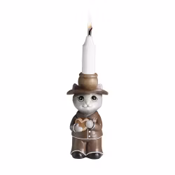 Ljusstake Katt, Pepparkaka