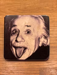 Marmorunderlägg Einstein