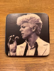 Marmorunderlägg David Bowie