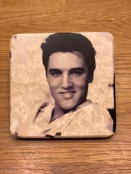 Marmorunderlägg Elvis