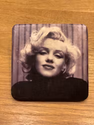 Marmorunderlägg Marilyn Monroe