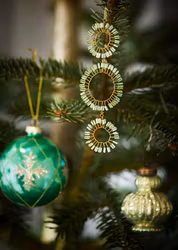 Julgranskulor glas 4-pack