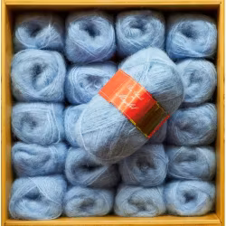 Mayafil - Kardad Ull, Ljusblå