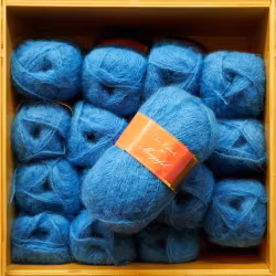 Mayafil - Kardad Ull, Blå
