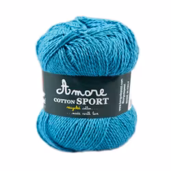 Amore Sport Bomull, Turkos