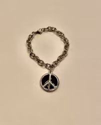 Armband Peace kedja