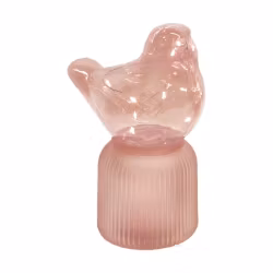 LED-dekoration Fågel Rosa