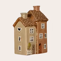 Keramikhus Brun/Beige