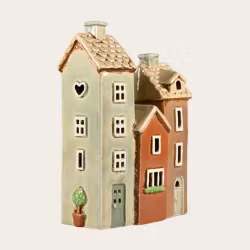 Keramikhus Flerfärgat