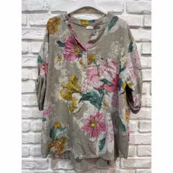 Mönstrad Bomullsblus