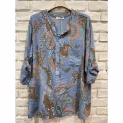 Mönstrad Bomullsskjorta