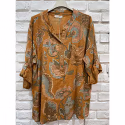 Mönstrad Bomullsskjorta