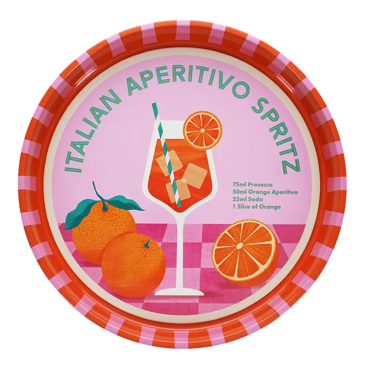 Metallbricka - Aperitivo Spritz