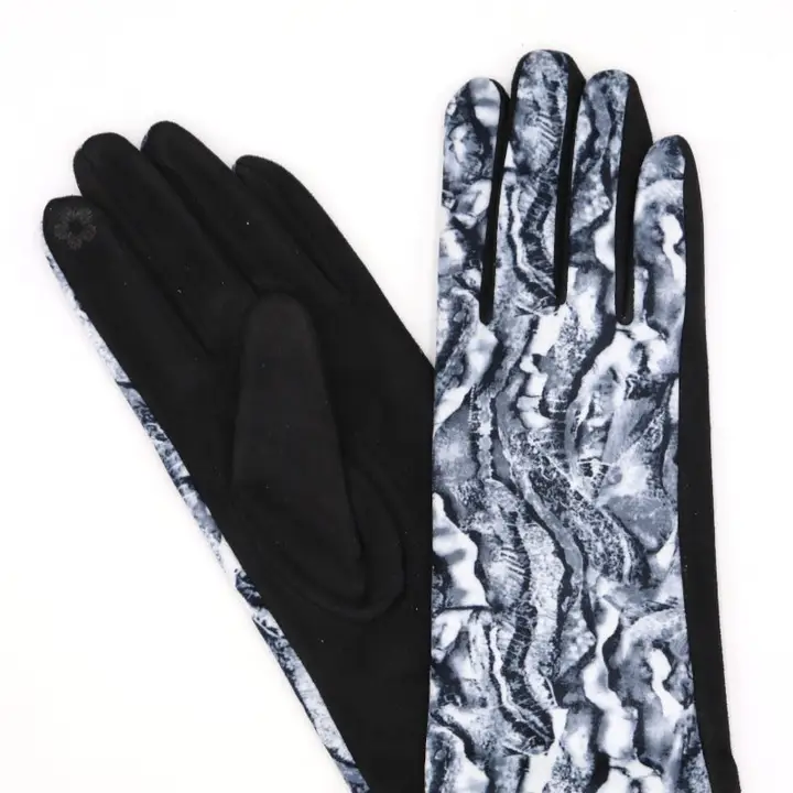 Handskar Python, svart