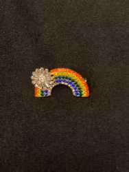 Brosch Regnbåge