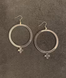 Örhängen Transparent Venus