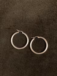 Örhängen Rostfritt Stål Ringar