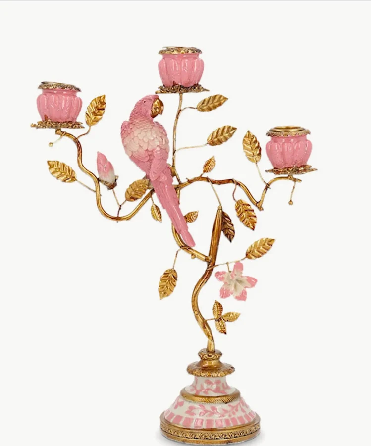 Ljusstake Fågel blad