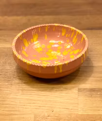 Skål Confetti Pesca