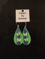 Fjärilar Örhängen